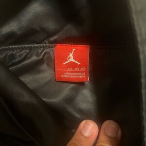 Jordan Bomber Jacket - Black and Red